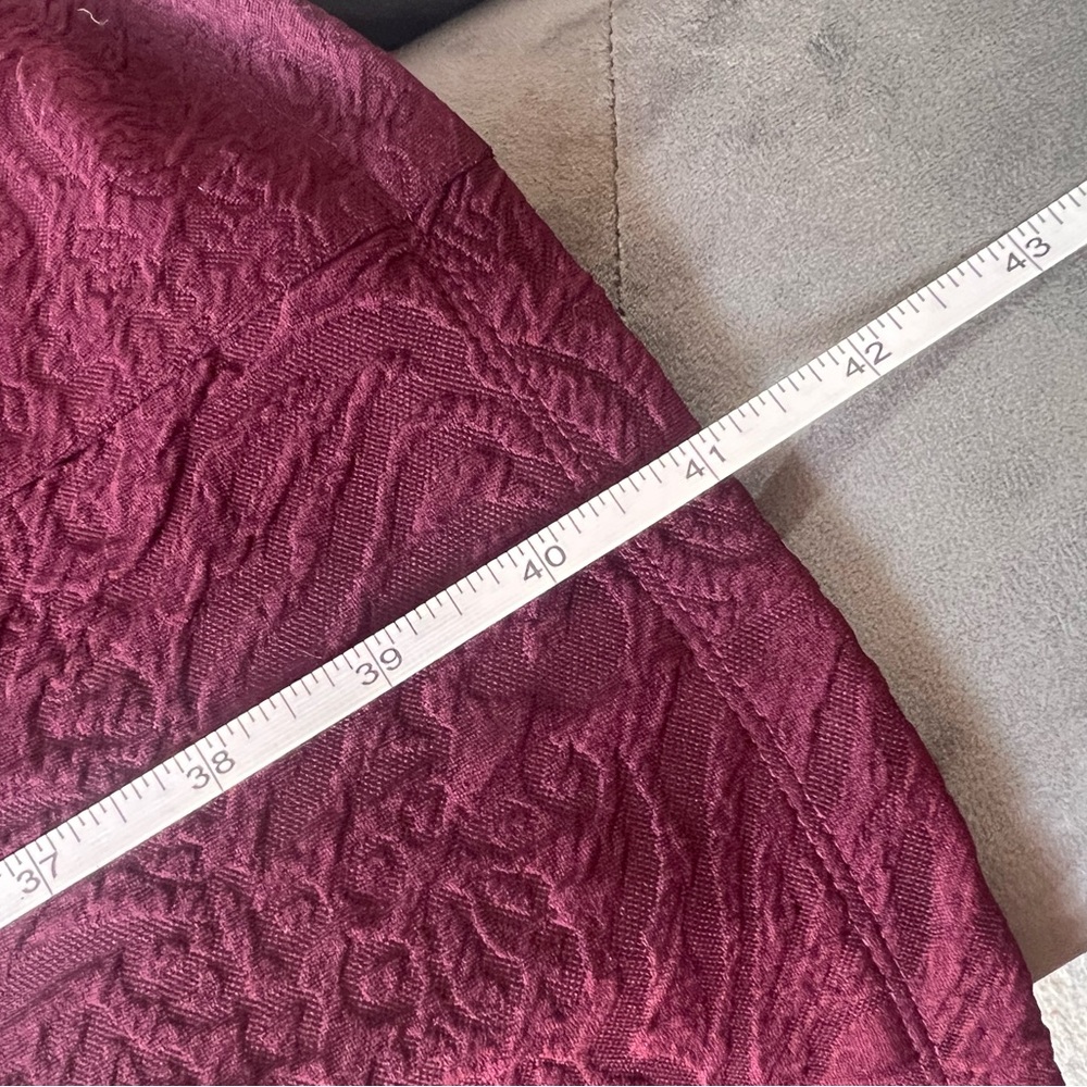 NWT Avenue Rich Wine Midi Dress with beautiful detail - Picture 5 of 5